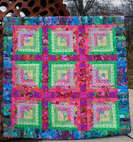 Free Spirit - Kaffe Fassett Collective August 2024 - Pasha Paisley - Black, BTY - Picture 8 of 8