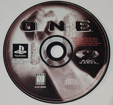 💥 One (Sony PlayStation 1, 1997) – Disc Only