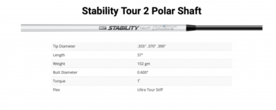 BGT Stability Tour 2 Polar Putter Shaft | eBay