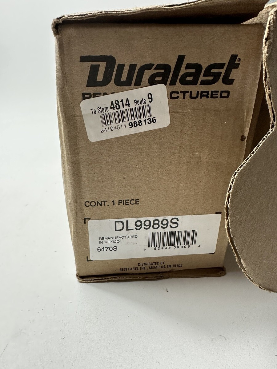 Duralast DL9989S Remanufactured Starter Motor