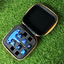 6pcs Blue Slider Golf Weight +Wrench +Case for Taylormade SLDR Driver 1# 460cc 