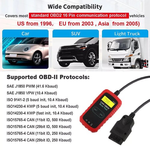 Range Rover Sport OBD2 Auto Diagnose Code Leser Scanner Fehlerprüfung Werkzeug V317 - Bild 3 von 12