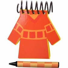 Handcrafted ORANGE SHIRT Handy Dandy Notebook