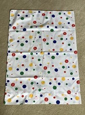 Vintage Coke Pillow Case Polkadot 2 Sided Standard USA(21ia)