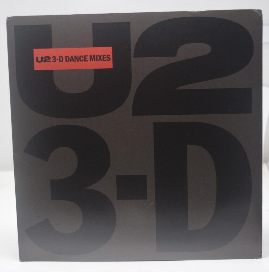 U2 - 3-D Dance Mixes　ファンクラブ 限定盤 レコード U2 - 3-D Dance Mixesファンクラブ 限定盤 レコード