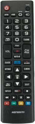 New AKB75055701 TV Remote Control Replacement for LG LCD LED HDTV Smart TVs