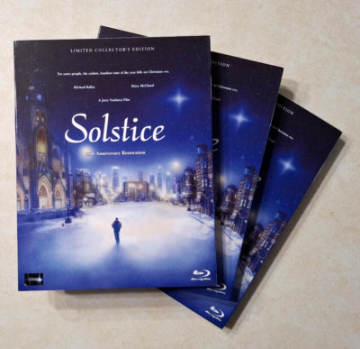 Solstice A Christmas Story Blu-Ray 1993 First Lifetime Holiday Movie NEW w/ Slip