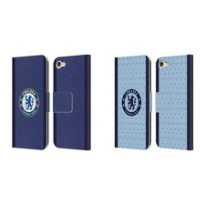 CHELSEA FOOTBALL CLUB 2020/21 KIT LEATHER BOOK FLIP CASE FOR APPLE iPOD TOUCH
