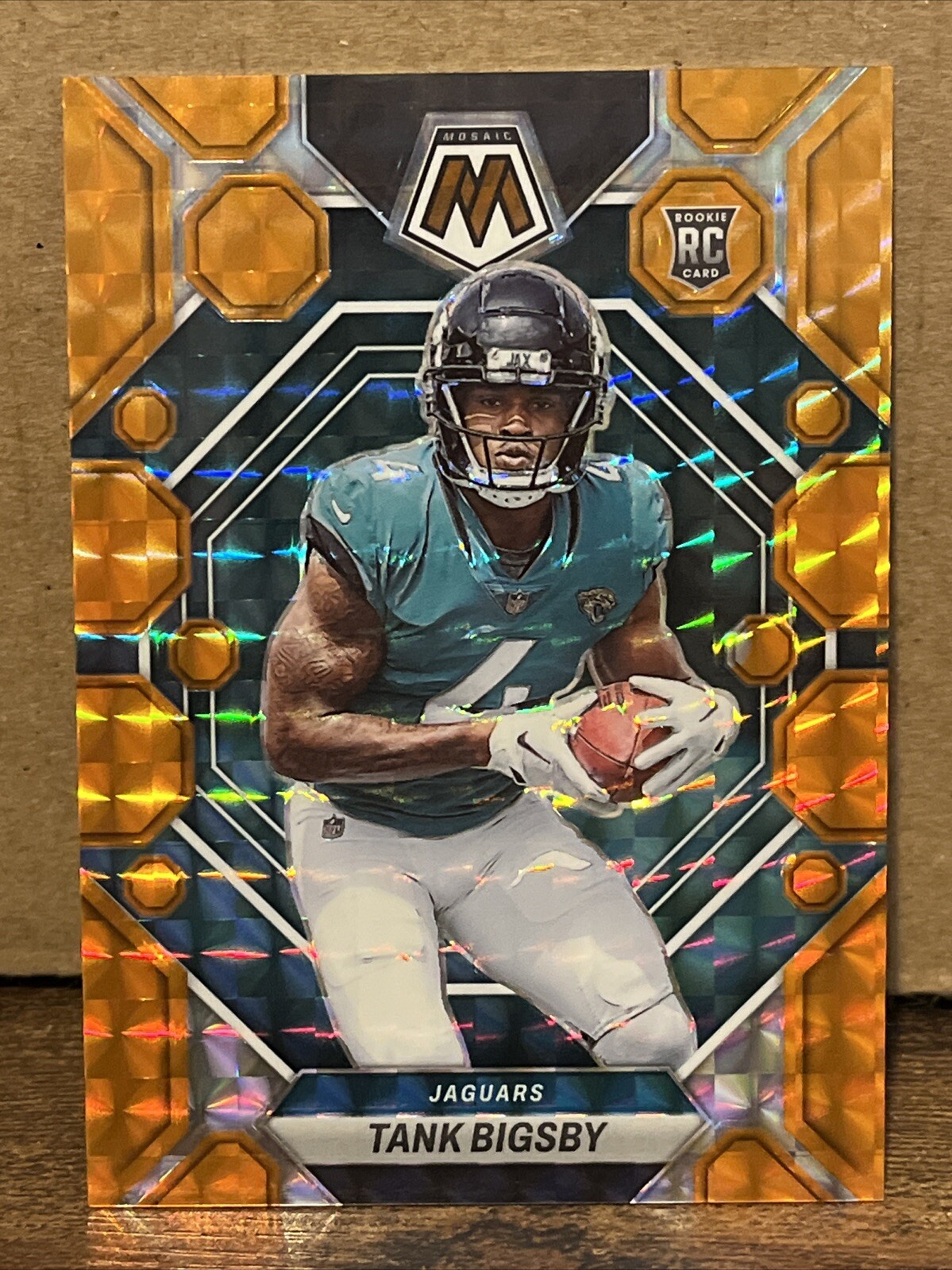 Tank Bigsby 2023 Mosaic Orange Prizm /199 #364 Rookie RC