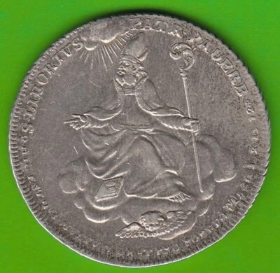 Paderborn 1/2 Konventionstaler 1786 knappes vz hübsch selten nswleipzig - Bild 1 von 2