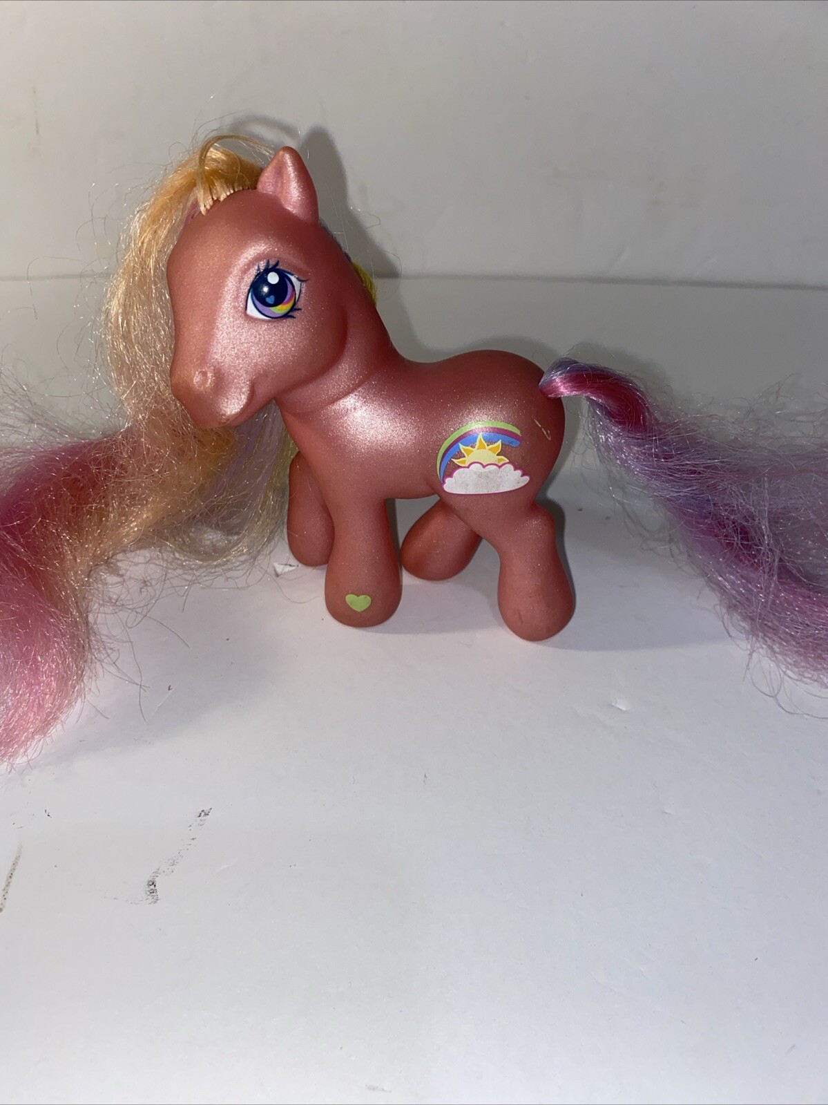 My Little Pony Rainbow Flash Long Hair G3 MLP 2002 Hasbro