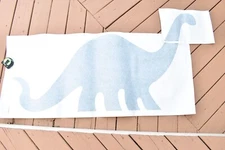 New OEM Sinclair Dino Sign Vinyl Decal Large 54" x 32" Gas & Oil Advertising