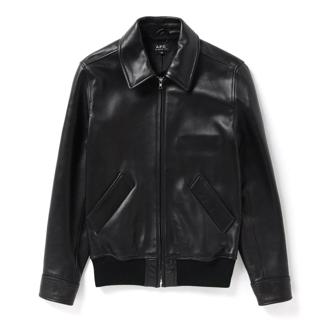 APC Leather Outer Shell Coats, Jackets & Vests for Men for Sale