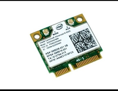 HP 695915-001 Intel Centrino Advanced-N 6205 62205ANHMW a/ b/g/n PCIe Half 