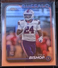 2024 Topps Chrome - Rookies Cole Bishop #263 (RC)