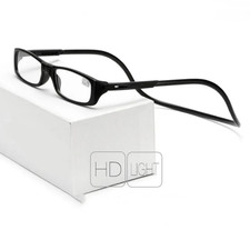 Hanging Magnetic Reading Glasses Adjustable Eyeglasses Front Click Connect Neck