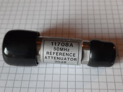 HP 11708A   30 dB Hewlett Packard  Reference Attenuator  +-0,05@ 50 MHz