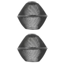  2pcs Ciondolo Cavità Ombra Chiara -Lampadine -Gabbia -Gabbia