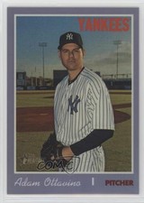 2019 Topps Heritage High Number Hot Box Purple Refractor Adam Ottavino 10fs