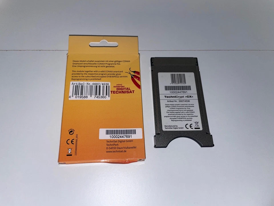 Conax TechniSat CI Modul TechniCrypt CX - Bild 2 von 2