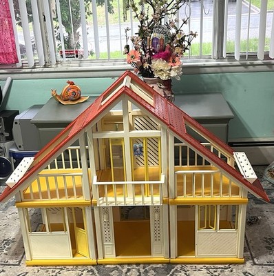 Vtg. Barbie A Frame Doll House  PICK UP ONLY IN NJ