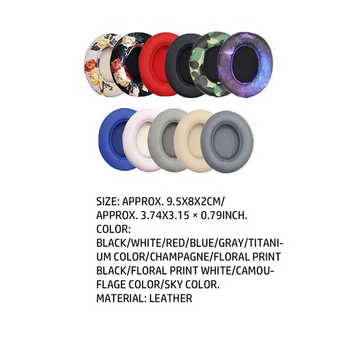 1/2/3 2 Pcs Headphone Cushion Hearing for Protection Ear Pad Replacement for - Picture 2 of 41