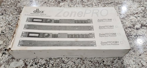 dbx ZonePro 641 6x4 Digital Zone Processor DBX641V