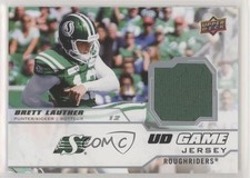 2020 Upper Deck CFL UD Game Jersey Brett Lauther #GJ-LA gd1