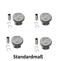 4X Kolben STD üR Opel Astra Mokka 1.4 Turbo Ø74,00Mm 12667052 B14XFT