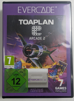 Toaplan Arcade 2 | Evercade | Komplett mit Anleitung | Blaze Arcade Catridge 09