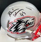 Brian Urlacher JSA Auto Football Mini Helmet Signed New Mexico Lobos CHI Bears