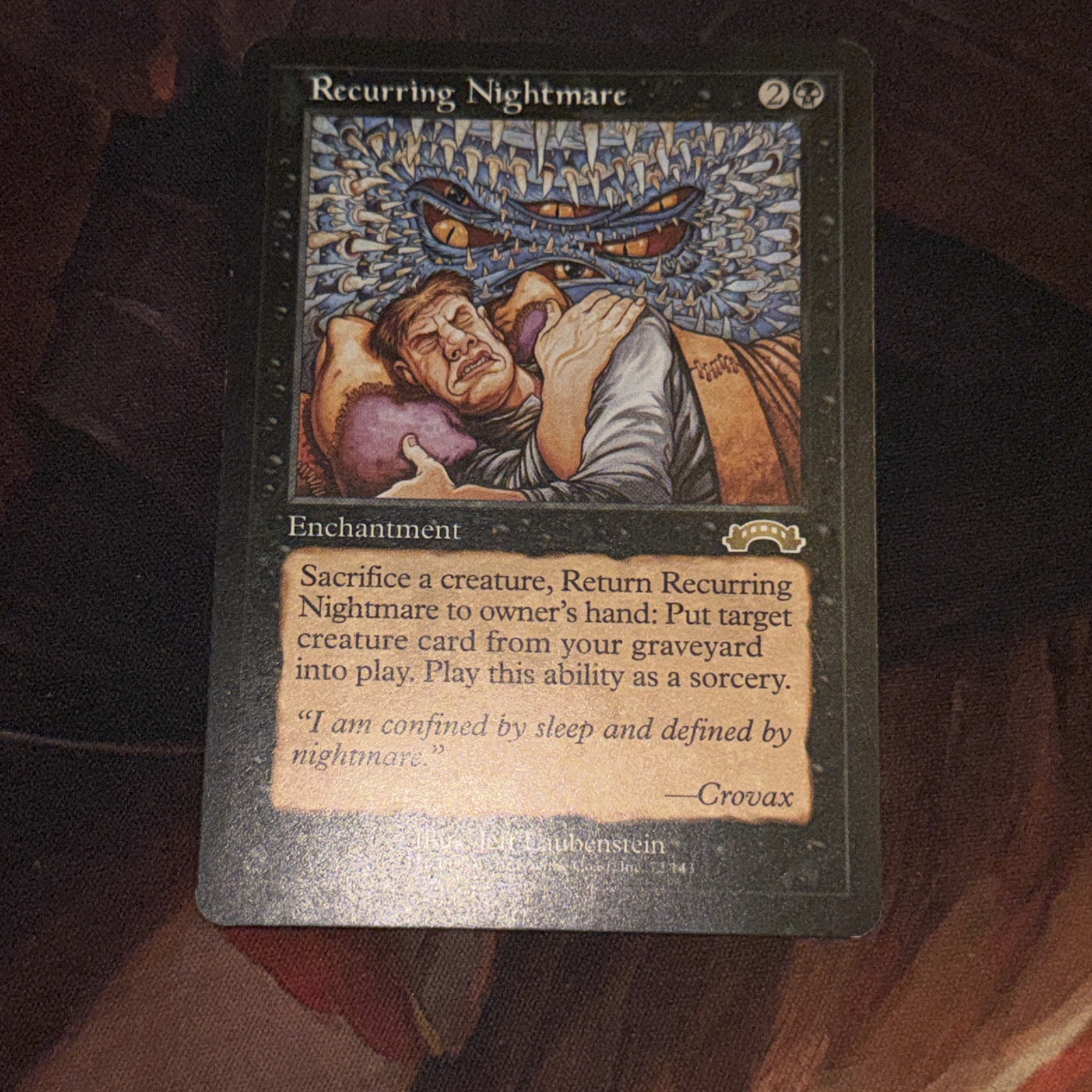 Recurring Nightmare X1 Mtg Exodus Lp