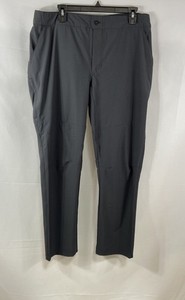 The North Face Men's Grey UPF 40+ Straight Leg Pants Sz 36x30 Short