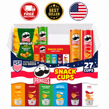 Pringles Snack Cups Variety Pack 27 Count 6 F...