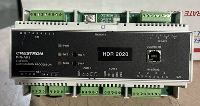 CRESTRON DIN-AP3 DIN RAIL 3-SERIES AUTOMATION PROCESSOR