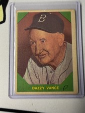 1960 Fleer Dazzy Vance 