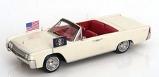 118 Kk-scale Lincoln Continental Convertible John F. Kennedy 1963