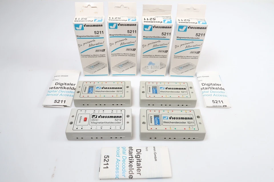 Viessmann 5211 Magnetartikeldecoder (3 Stück) und 5212 DCC-Magnetartikeldec. #31