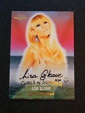 2025 Bench Warmer Girls of Summer Lisa Gleave Gold Foil Black Ink Auto