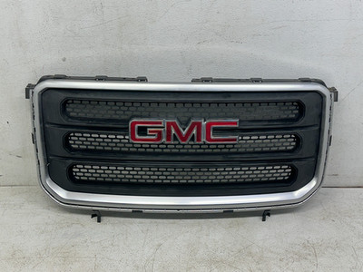 2013-2016 GMC ACADIA SLE FRONT UPPER RADIATOR GRILLE GRILL W/ EMBLEM BADGE OEM