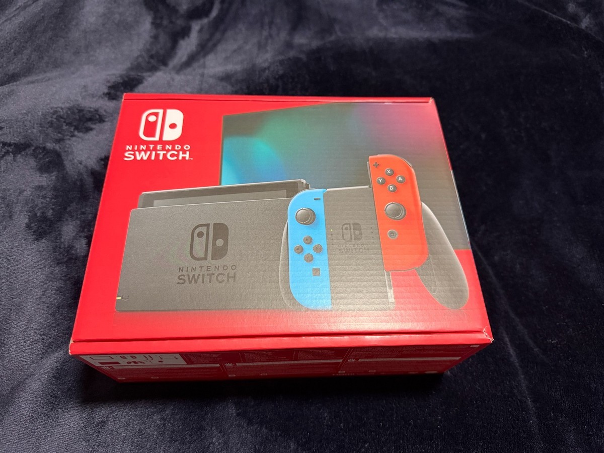 Buy Nintendo Switch 32GB Gray Console with Neon Red and Neon Blue