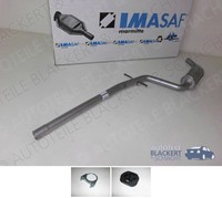Imasaf Auspuff Mitteltopf für Seat Altea+Leon+Toledo 1.6 +Lpg 75KW Euro4/5 2005-