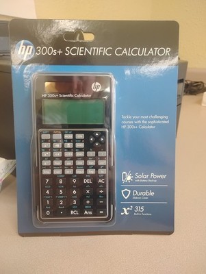 Hewlett-Packard HP SmartCalc 300s+ Scientific Calculator - 315 Functions - NEW