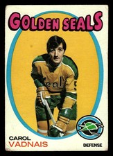 1971-72 Topps Carol Vadnais #46 - California Golden Seals - VG