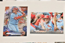 NOLAN GORMAN (2) RC 2023 BOWMANS BEST REFRACTOR #29 STADIUM CLUB #186 ST LOUIS