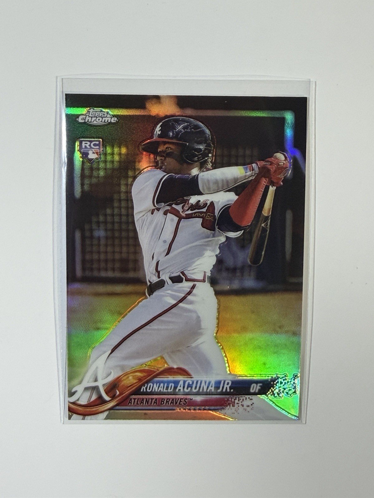 2018 Topps Chrome - Ronald Acuña Jr. #193 Refractor (RC)
