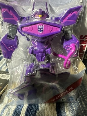 2020 HASBRO~TRANSFORMERS~DECEPTICON SHOCKWAVE~6'' FIG~NEW/PKG~15 STEP TRANSFORMER