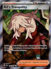 Pokémon AZ's Tranquility Chaos Rising 106/086 Full Art Rare Holo EN