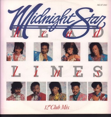 Midnight Star Headlines 12'' Vinyl UK MCA 1986 45 RPM MCAT1065