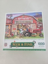 MasterPiecesSeek  Find -AntiquesForSale1000Piece JigsawPuzzleExtraChallanging